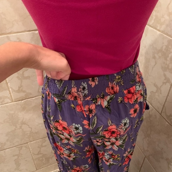 Angie Violetta Flowy Pants Size Medium - Picture 8 of 9